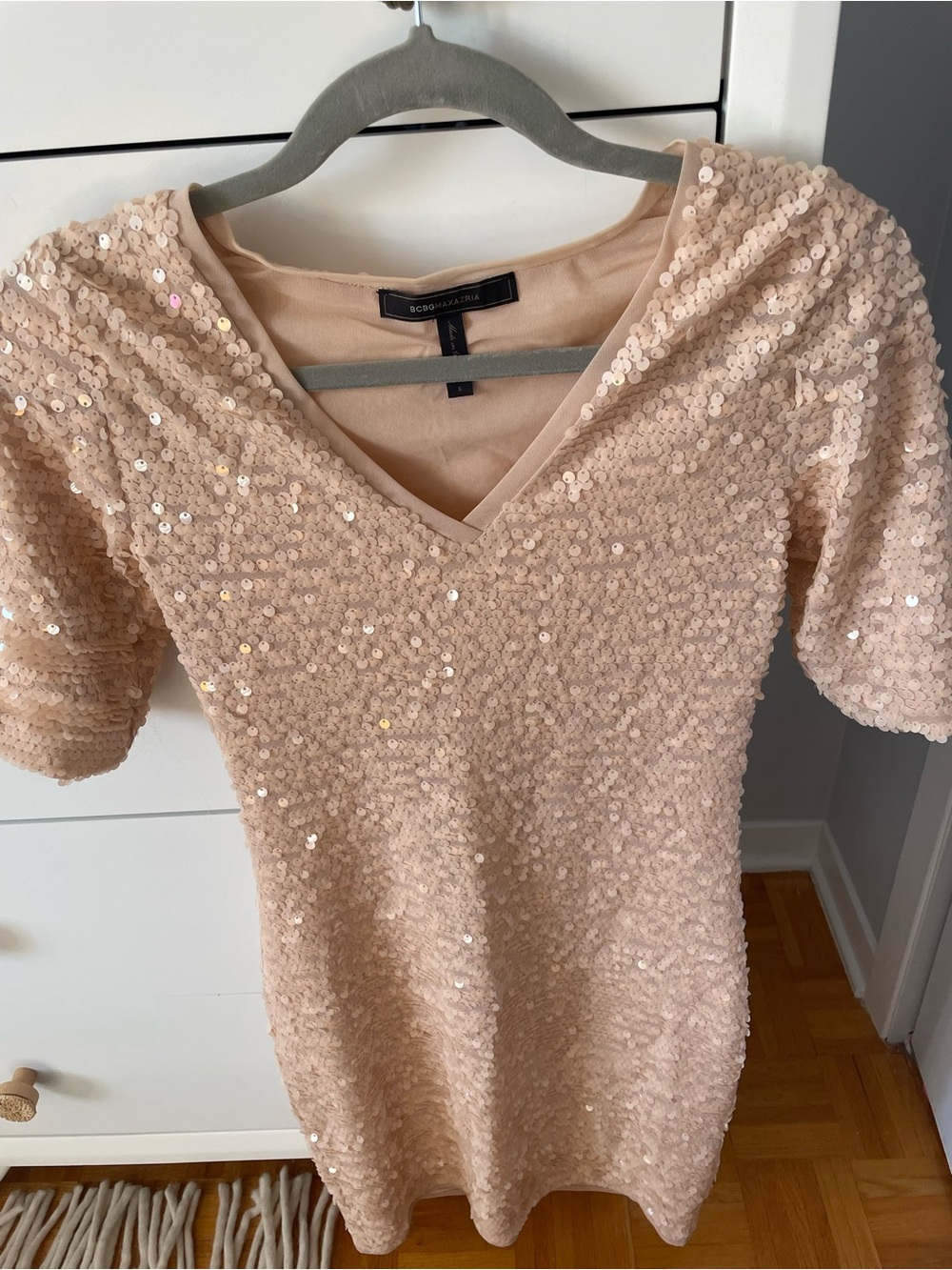 BCBGMaxAzria Sequin Dress
